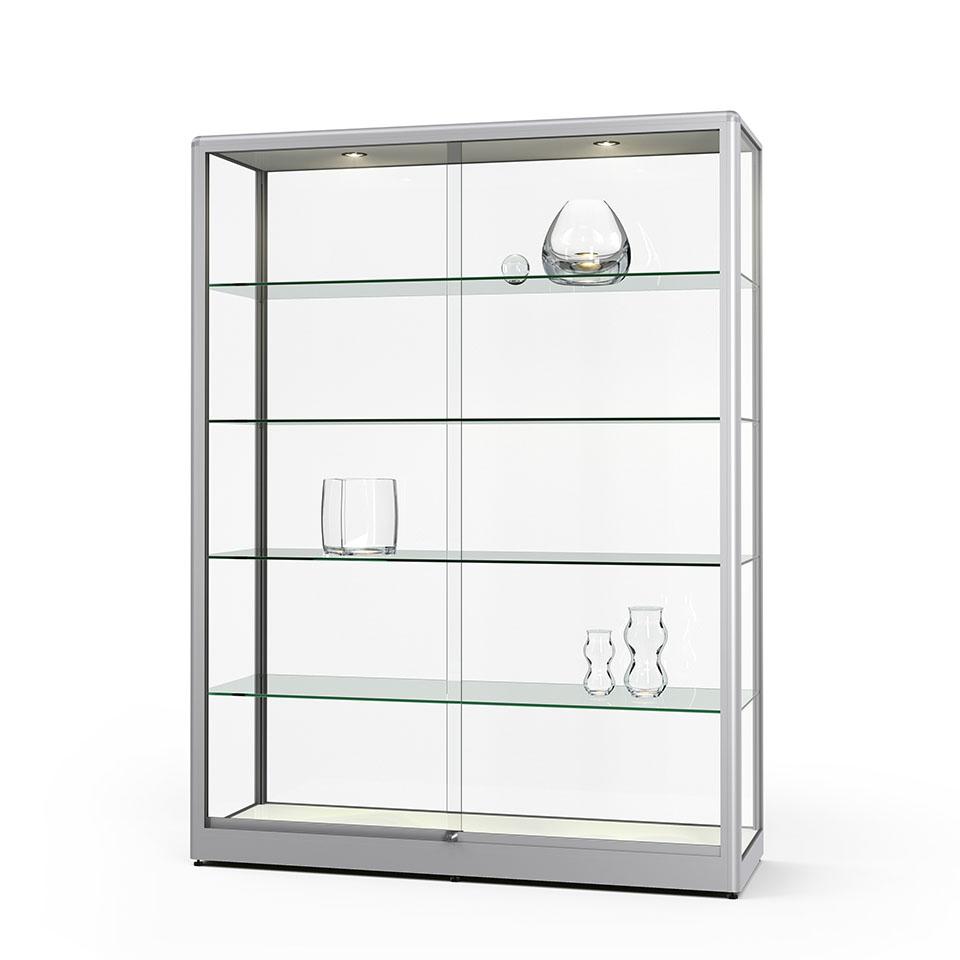 Schulvitrine inkl. Brandschutz und Unfallschutz - Vitrinen.de Schulvitrinen